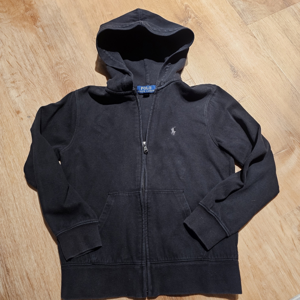 Polo by Ralph Lauren Kids Black Zip-Up Hoodie